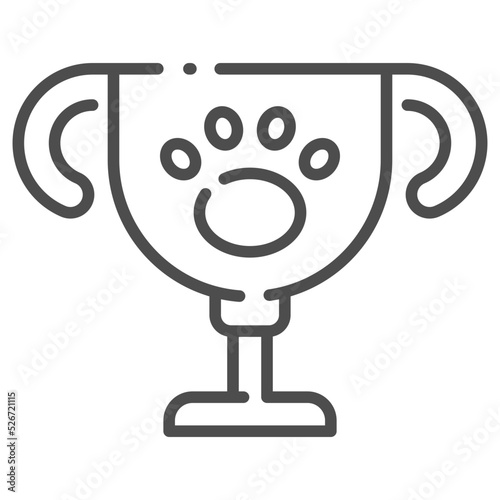 icon pet trophy