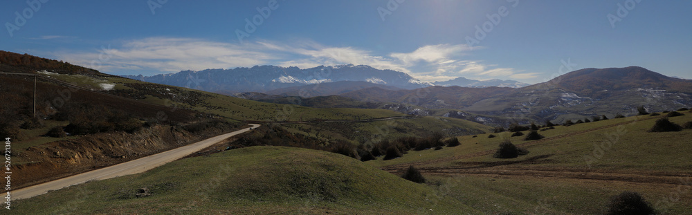 Fototapeta premium panorama of the mountains
