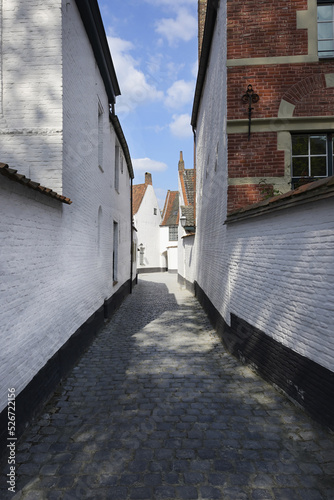 Saint Elisabeth Beguinage, Kortrijk, Flanders, Belgium