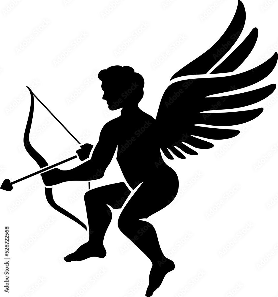 Fototapeta premium Cupid png illustration