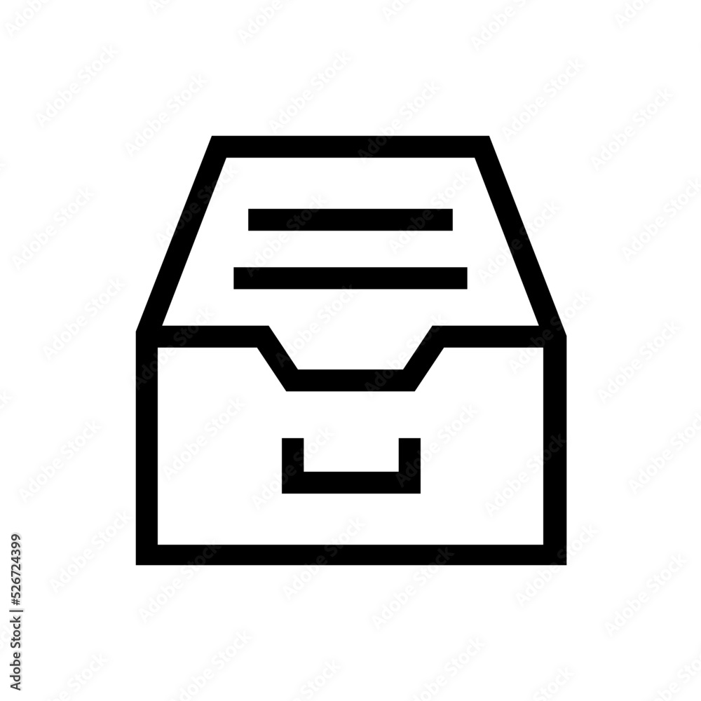 archive line icon