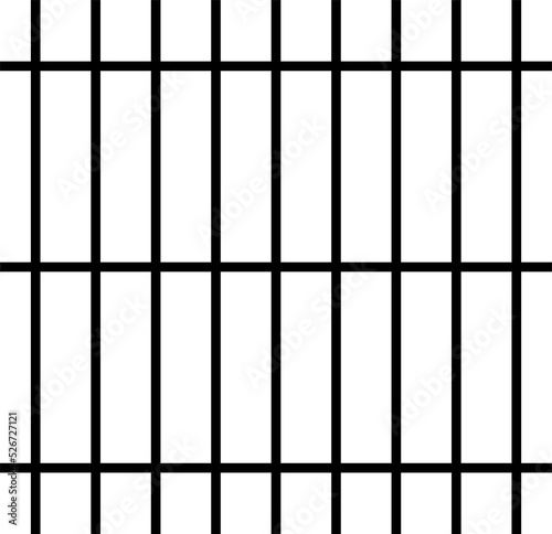 Prison bars black png illustration