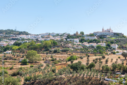 Landscape over the city of Portalegre in the Alentejo region, Portugal