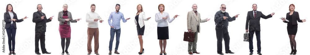 group of business people showing thumbs up isolated group of business people showing thumbs up isolated