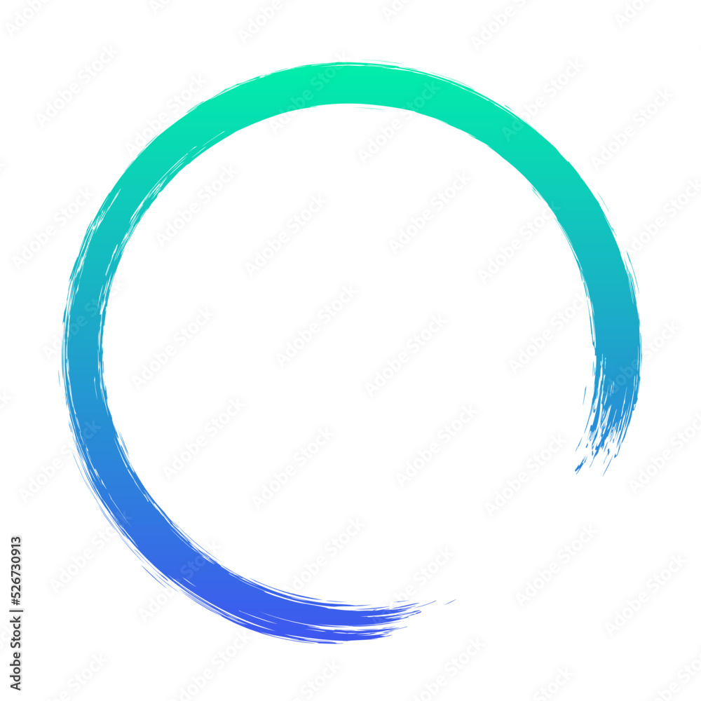 gradient round brush frame
gradient round brush frame