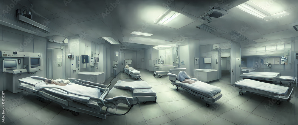 Artistic concept painting of a beautiful sci-fi futuristic hospital. Tender and dreamy design, background illustration. Artistic concept painting of a beautiful sci-fi futuristic hospital. Tender and dreamy design, background illustration.