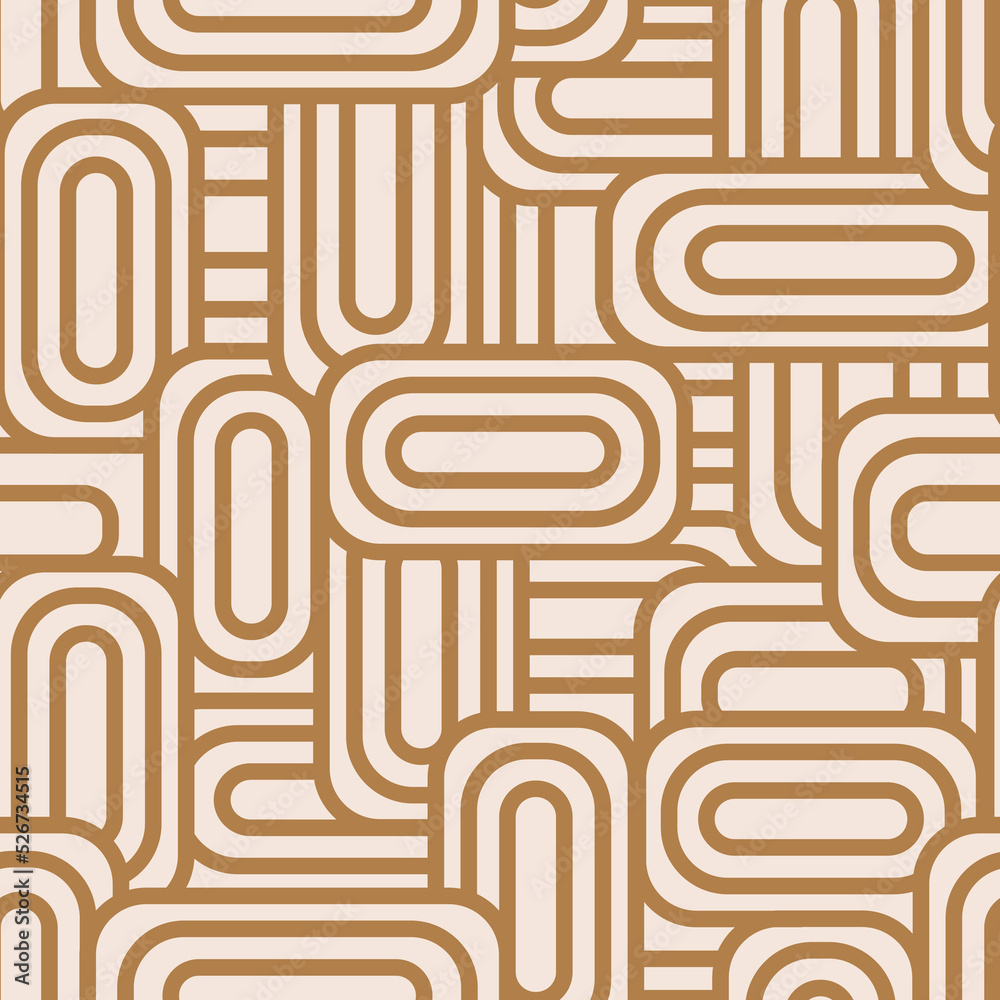 Endless vector abstract graphic pattern in brown pastel colors. Geometric ornament for textiles, packaging, paper. Seamless Repeat Pattern. Endless vector abstract graphic pattern in brown pastel colors. Geometric ornament for textiles, packaging, paper. Seamless Repeat Pattern.