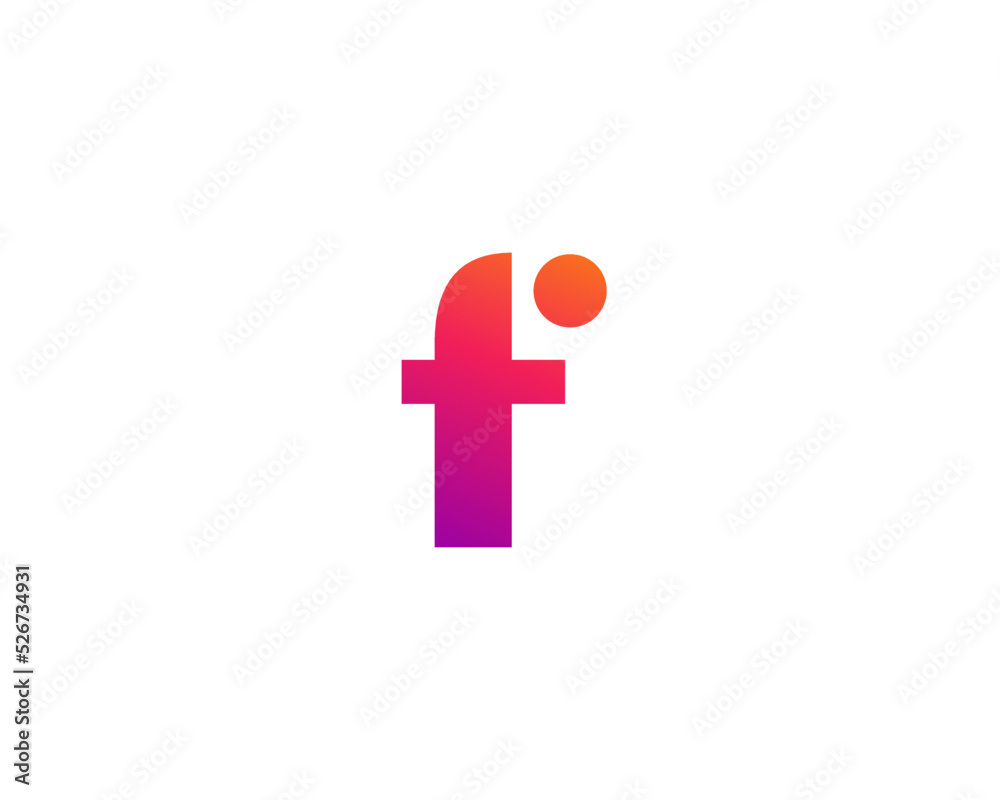 Letter F logo icon design template elements Letter F logo icon design template elements