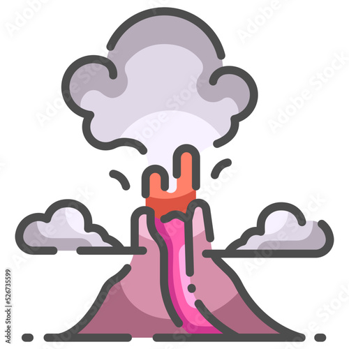 volcano icon