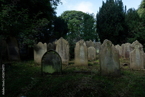 Haworth Cemetry, Yorkshire United Kingdom, Bronte Sisters