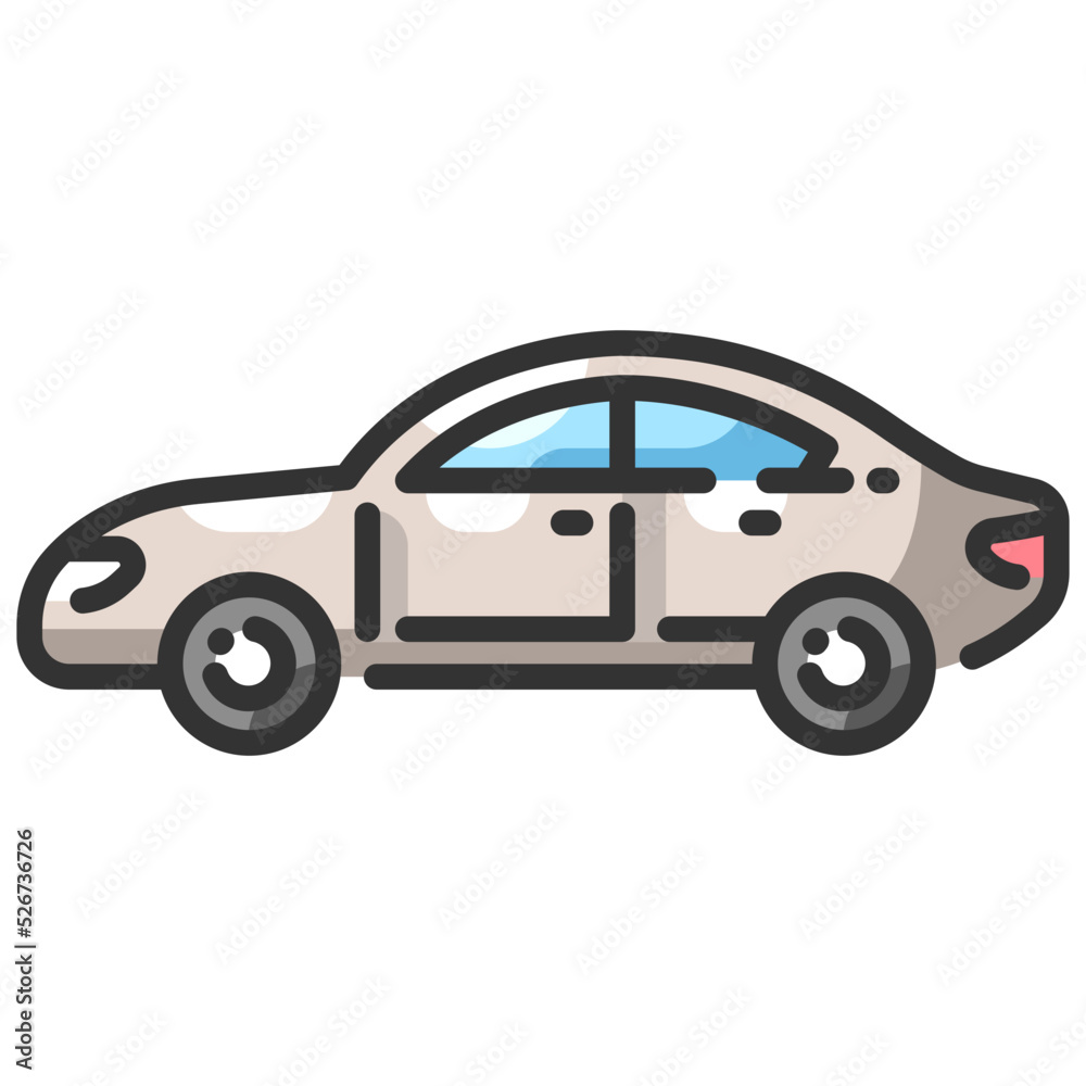 Fototapeta premium car c icon