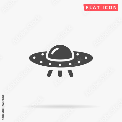 Ufo flat vector icon