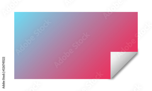 Free Download gradient rectangle sticker background
 - GFXLoad