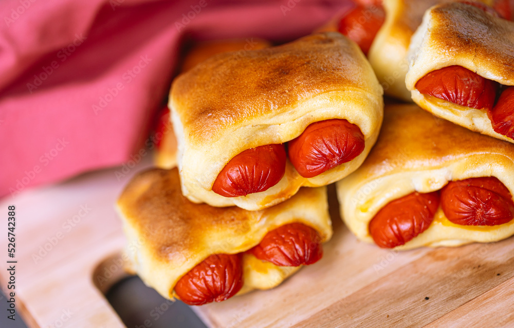 Hot Dog - Cachorro quente Brasil Tradicional Stock Photo