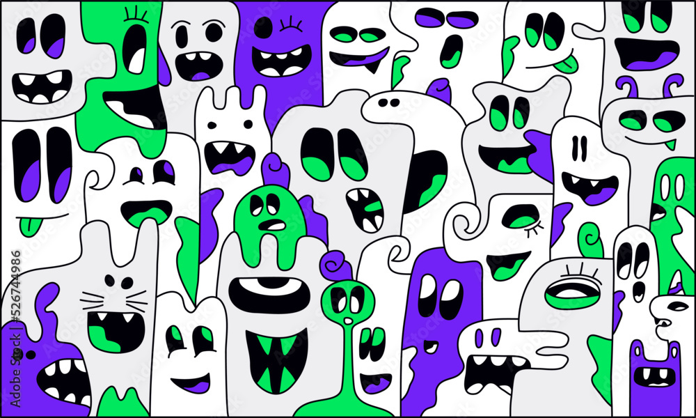 doodle art vector doodle art vector
