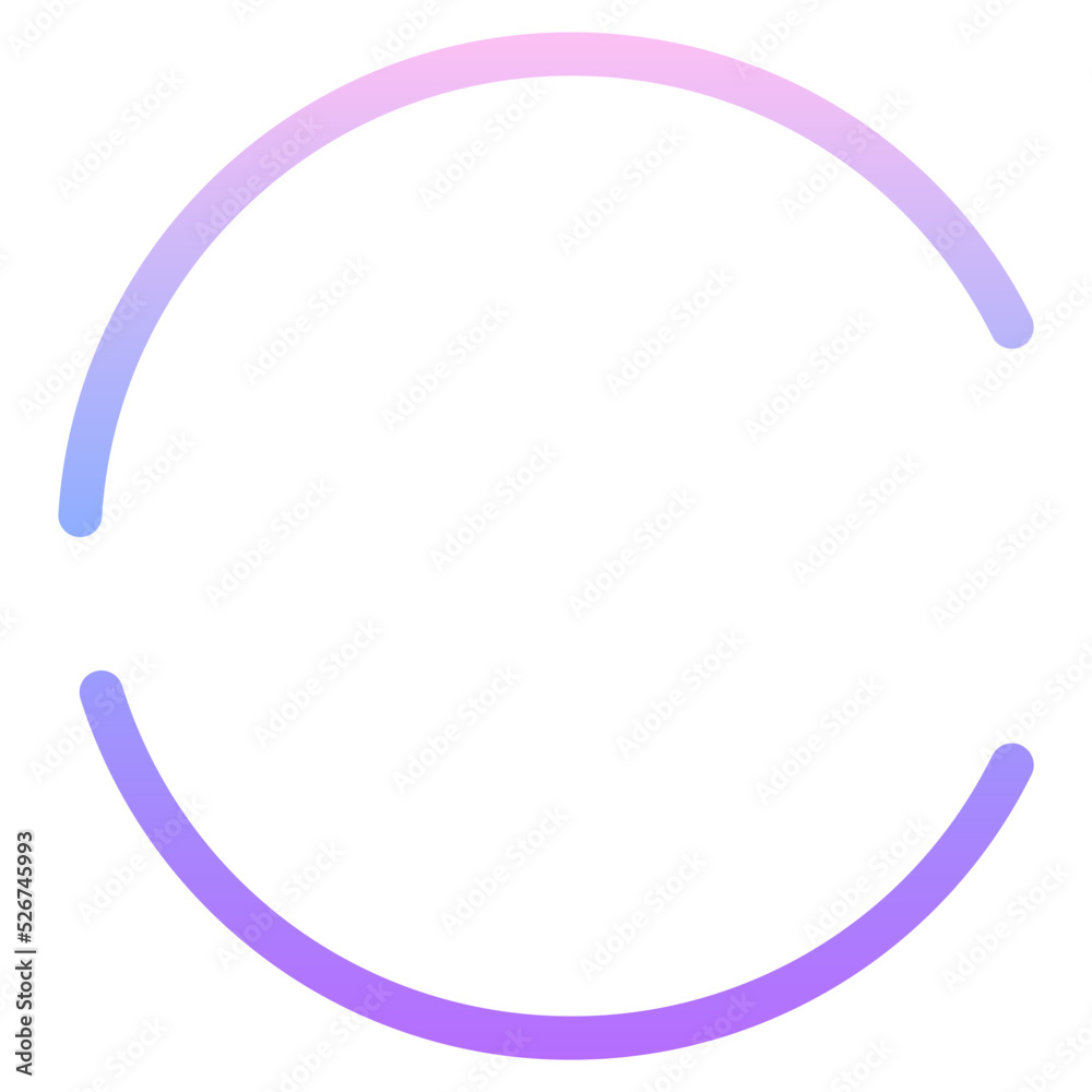 gradient broken round background
