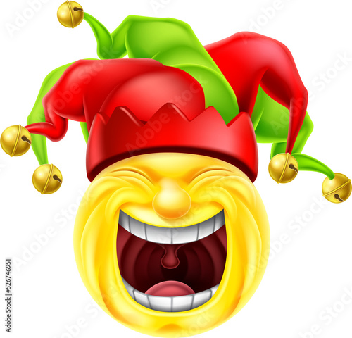 Laughing Jester Emoticon Emoji