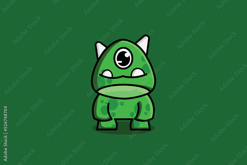 Fototapeta premium funny monster
