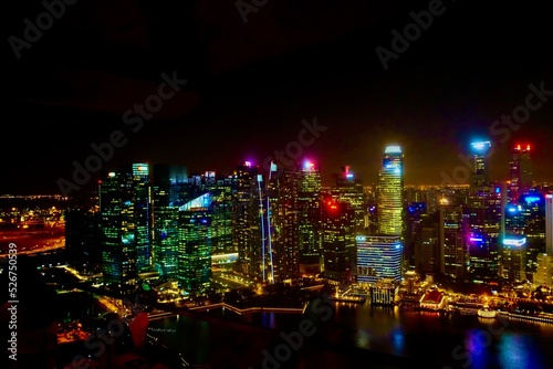Wunderschöne Aufnahme in Singapur 