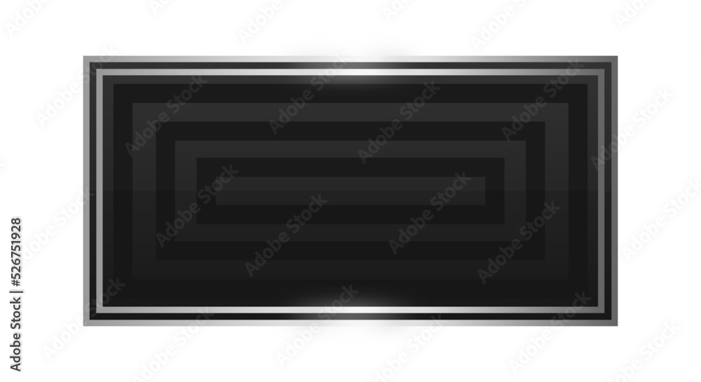 black rectangle silver frame background
black rectangle silver frame background
