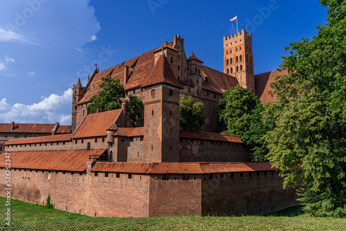 zamek, malbork, polska, zabytki, castle photo