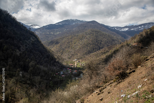 trail in the mountains