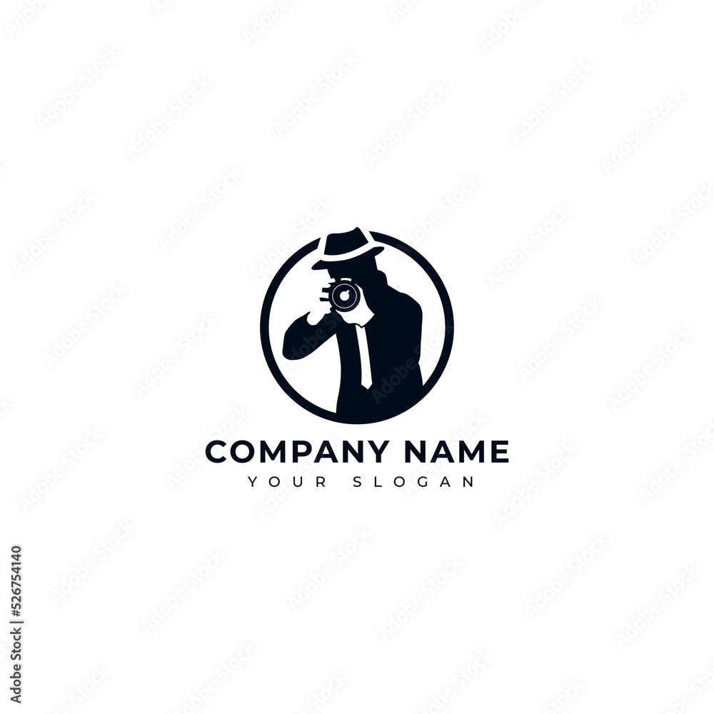 Photography logo vector design template Photography logo vector design template
