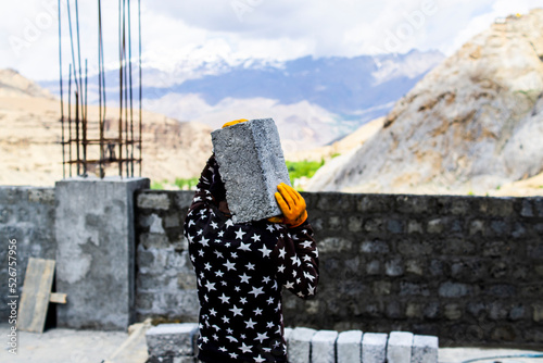 Work in the Indian mountains