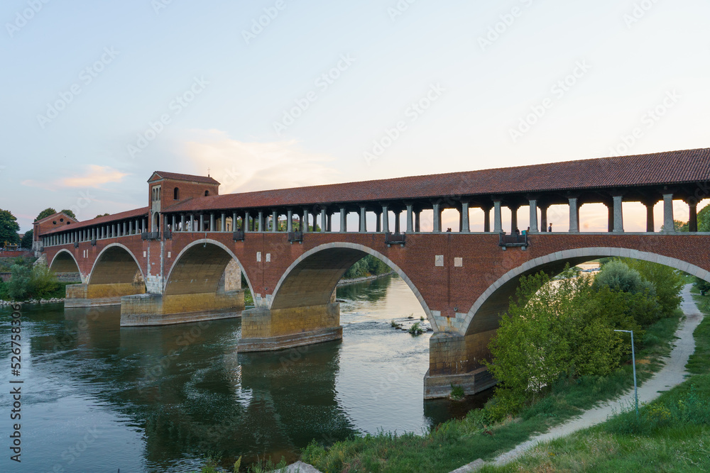 Fototapeta premium Scorci di Pavia