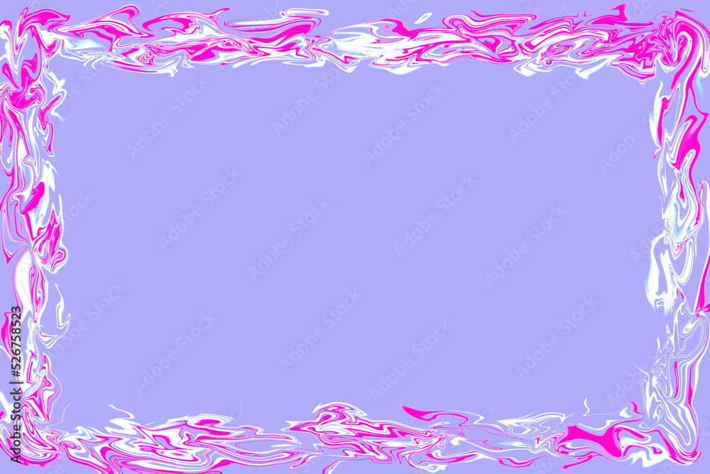 christmas frame made of colorful splashes on purple background christmas frame made of colorful splashes on purple background