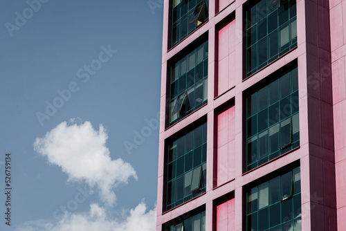 Modern facades construction