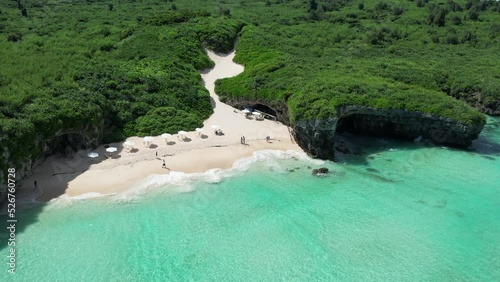 4Kドローン空撮・沖縄県・宮古島・砂山ビーチ