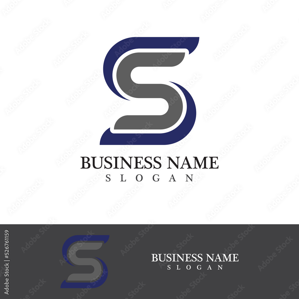 Business corporate S letter logo Business corporate S letter logo
