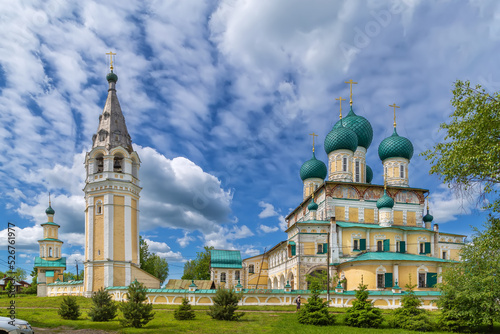 Fotobehang Resurrection Cathedral, Tutayev, Russia