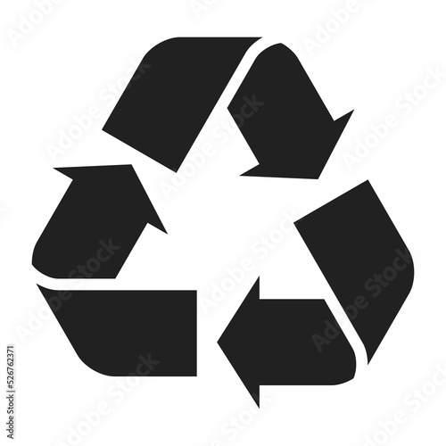 Recycle arrow icon.