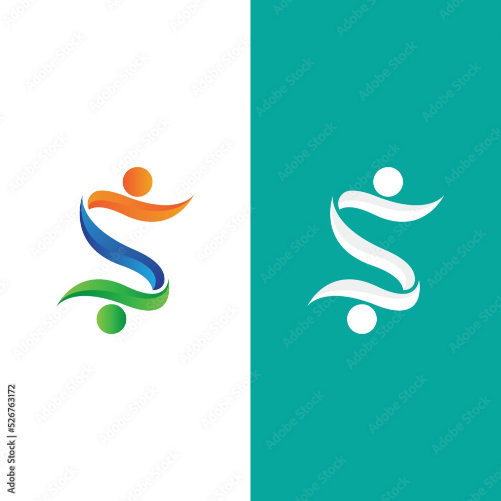 Business corporate S letter logo Business corporate S letter logo