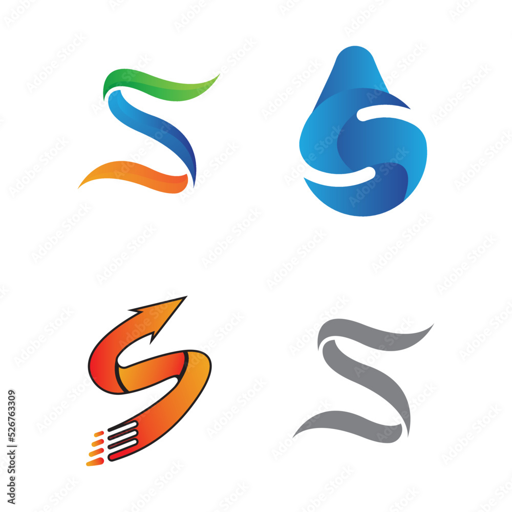Business corporate S letter logo Business corporate S letter logo