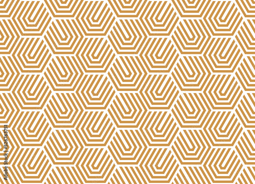Abstract geometric pattern with stripes, lines. Seamless vector background. White and gold ornament. Simple lattice graphic design Abstract geometric pattern with stripes, lines. Seamless vector background. White and gold ornament. Simple lattice graphic design
