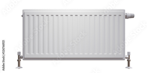 Heating Radiator isolated cutout, transparent background. PNG