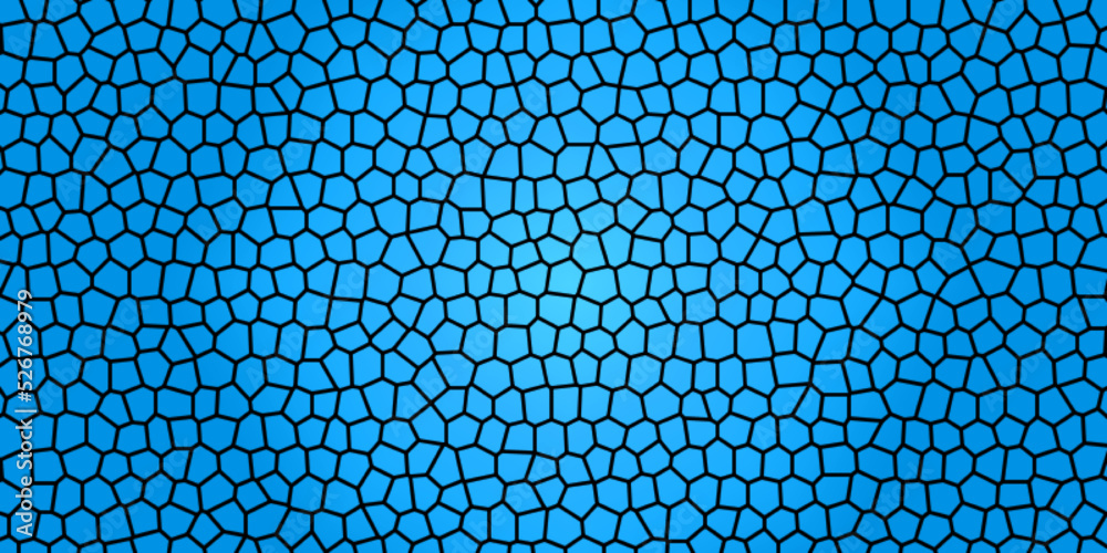 stained glass, abstract background, Geometrischer, moderner, orientalischer Mosaik Hintergrund hell, dunkel, blau, türkis, lila, schwarz mit abstrakten Muster
