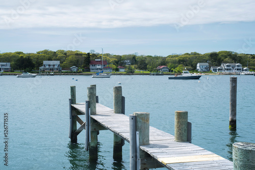 oak bluffs massachusetts dock and waterfront photo