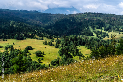 Fototapeta Naklejka Na Ścianę i Meble -  tatry, karpaty, polska, słowacja, góry , wschód słońca, zachód słońca, sunset, sunrise, pieniny