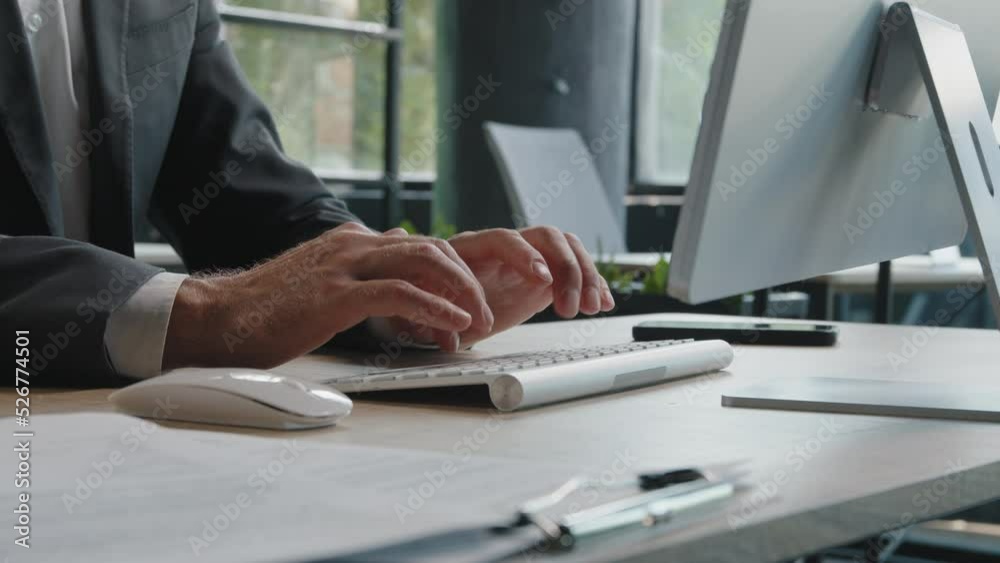 Closeup male hands unrecognizable worker programmer Caucasian man in formal suit hacker programmer manager businessman working online browsing chatting in network typing on keyboard computer in office Closeup male hands unrecognizable worker programmer Caucasian man in formal suit hacker programmer manager businessman working online browsing chatting in network typing on keyboard computer in office