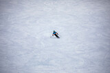 snowboarder in the mountain
