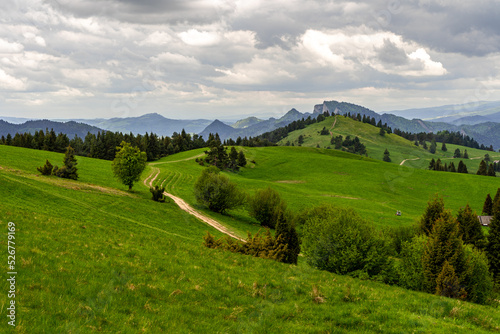 Fototapeta Naklejka Na Ścianę i Meble -  tatry, karpaty, polska, słowacja, góry , wschód słońca, zachód słońca, sunset, sunrise, pieniny