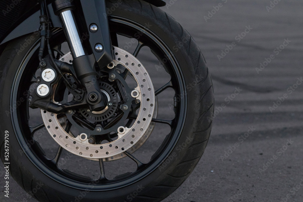 motorcycle wheel with brake discs motorcycle wheel with brake discs