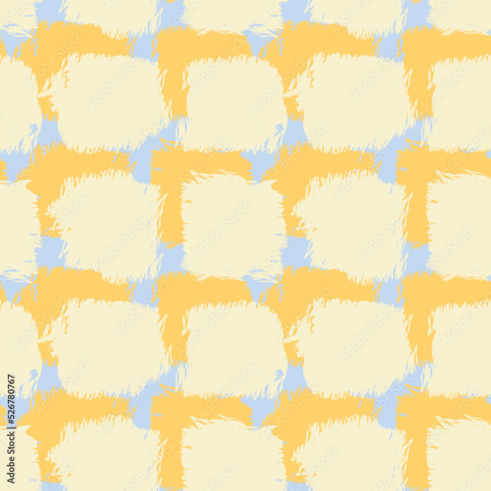 Obraz premium Abstract Brush Strokes Seamless Pattern Design