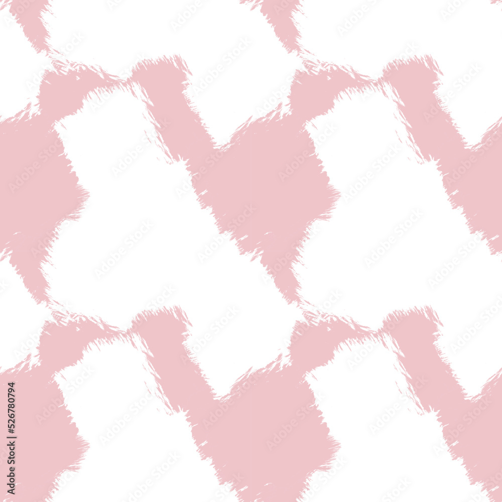 Fototapeta premium Abstract Brush Strokes Seamless Pattern Design