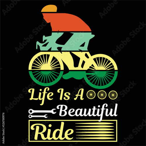 best by cacle t shirt design vector