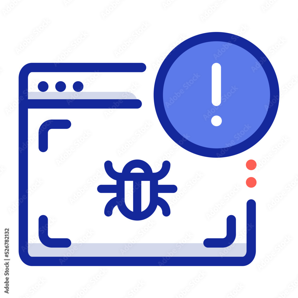 Obraz premium antivirus protection icon